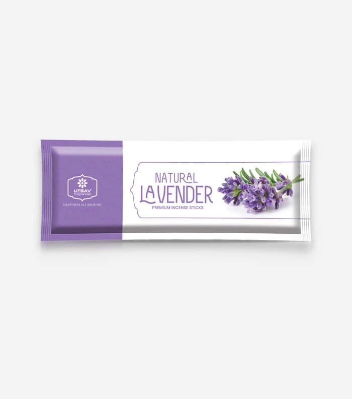 Natural Lavender (Medium Pouch)